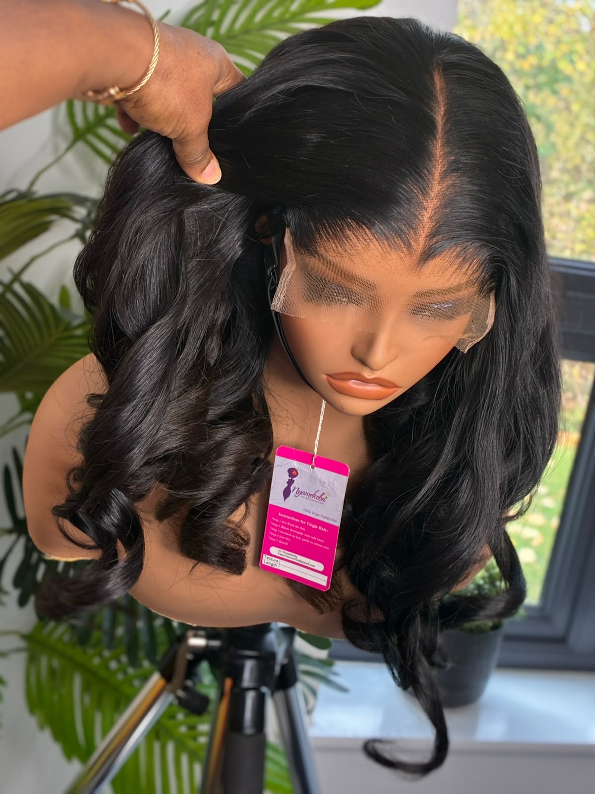 18"6x6 HD lace single donor wear and go wig